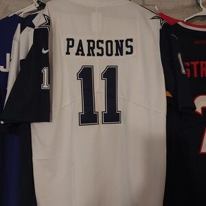 NFL White and Navy Men's Jersey